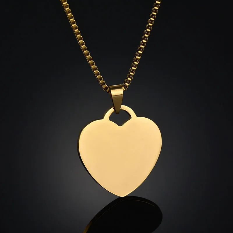 شرارة شخصية الفولاذ المقاوم للصدأ اسم مخصص صورة ملونة القلب قلادة قلادة للنساء فتاة المجوهرات هدية #2