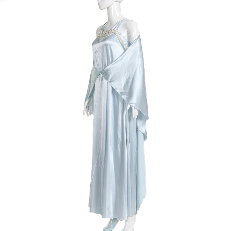 New Queen Padme Naberrie Amidala sleeping Dress Cosplay Costume