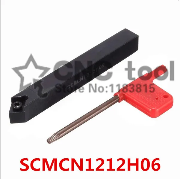 SCMCN1212H06 Toolholder 12*12*100MM CNC turning tool holder, 50 degrees External turning tools, Lathe cutting tools