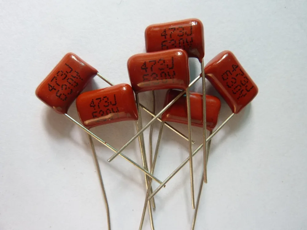 

20pcs CBB 473 630V 473J CL21 0.047uF 47nF P10 Metallized Polypropylene Film Capacitor