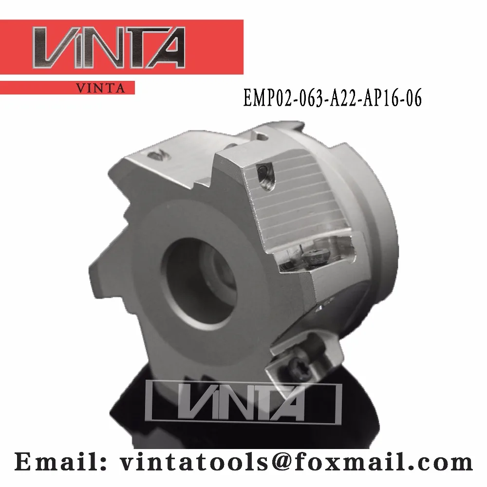 

EMP02-063-A22-AP16-06 Indexable milling cutter