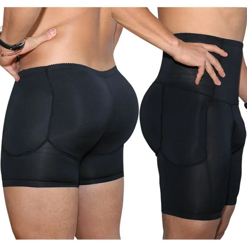 2019 Newest Hot Men Butt and Hip Enhancer Booty Padded Underwear Panties Body Shaper Seamless Butt Lifter Panty Shapewear Boxers