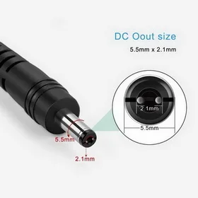 Светодиодный адаптер питания 5,5*2,1 ~ 2,5 мм гнездовой разъем AC 110V 220V To DC 12V 24V 5V трансформатор освещения для светодиодной ленты CCTV Router