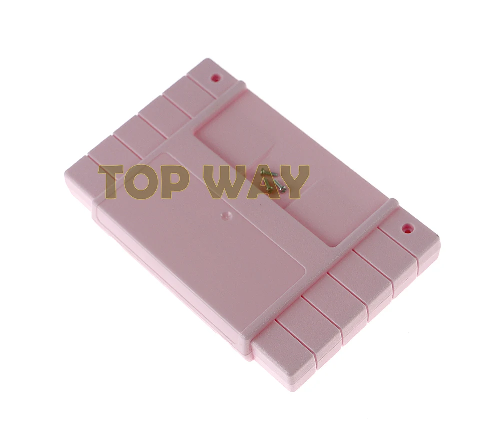 Vervanging VS-versie Games Card Housing Shell Case Cover voor SNES SFC Game Cartridge Box ChengChengDianWan