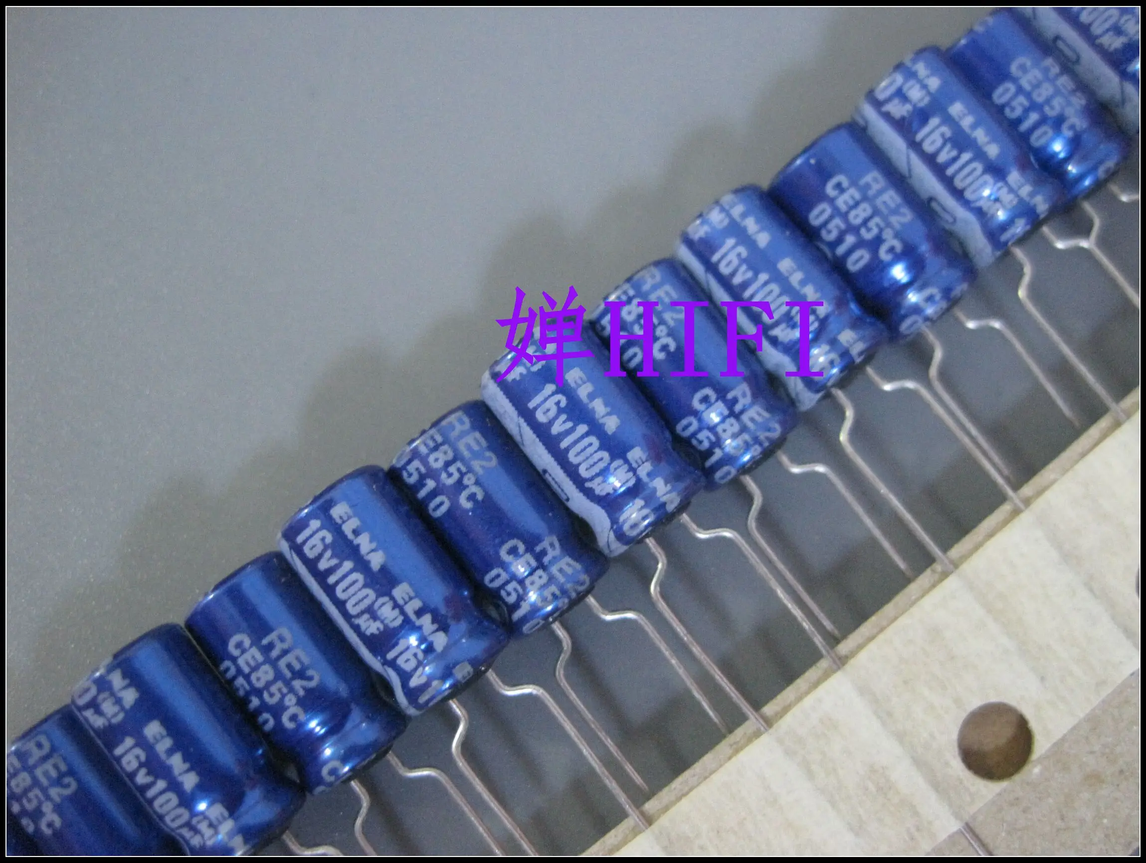 

2019 hot sale 20PCS/50PCS EL2 original blue robe 16V 100UF RE2 electrolytic capacitor free shipping