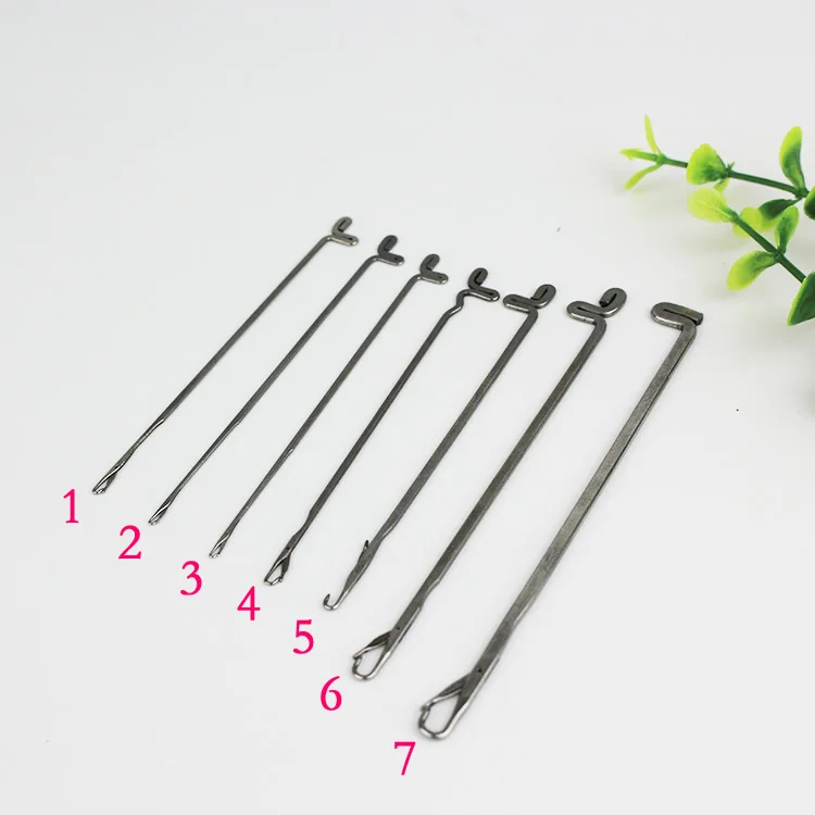 

free shipping 7pcs/lot handle Aluminum Hook Crochet hooks Template Kit TPR Knitting Needles For Loom Tool Band DIY Crafts1009