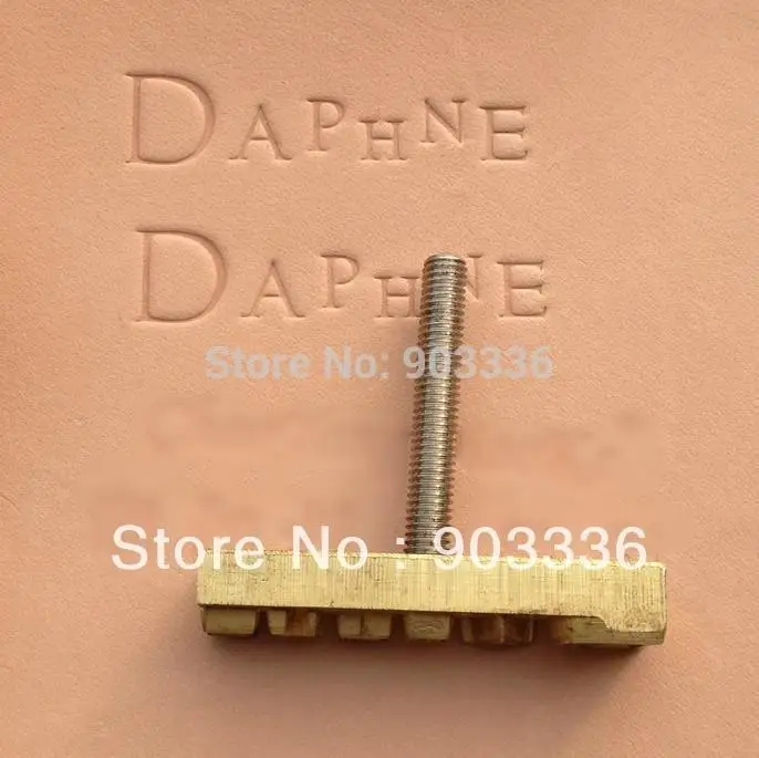 

Custom Design Leather Hot Foil embossing Dies Stamping Digital Alphabet For Leather Stamp Diy Mould personalized cliche