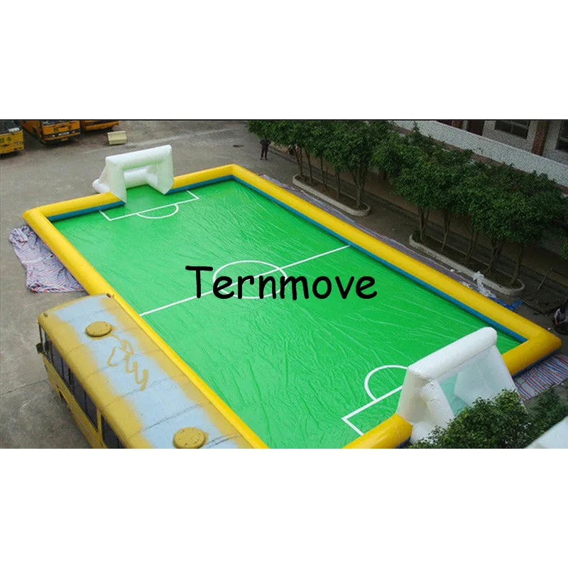 inflatable sports soccer arena, inflatable football pitch for park,gym,home garden event,inflatable football soccer field