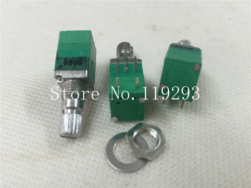 [BELLA]Crown Swans S3W dedicated B50K Taiwan production of high -precision double- sealed stereo potentiometer with switch--10PC