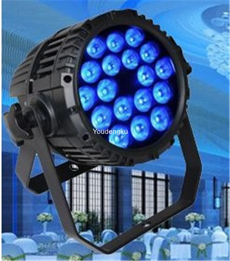 

4 pieces led par waterproof IP65 par led stage light 18x10W outdoor led parcan rgbw 4 in1 led par light