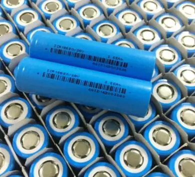 100pcs/lot 3.7v 2550mah 18650 lithium ion rechargeable battery 5C high rate discharge battery li-ion battery