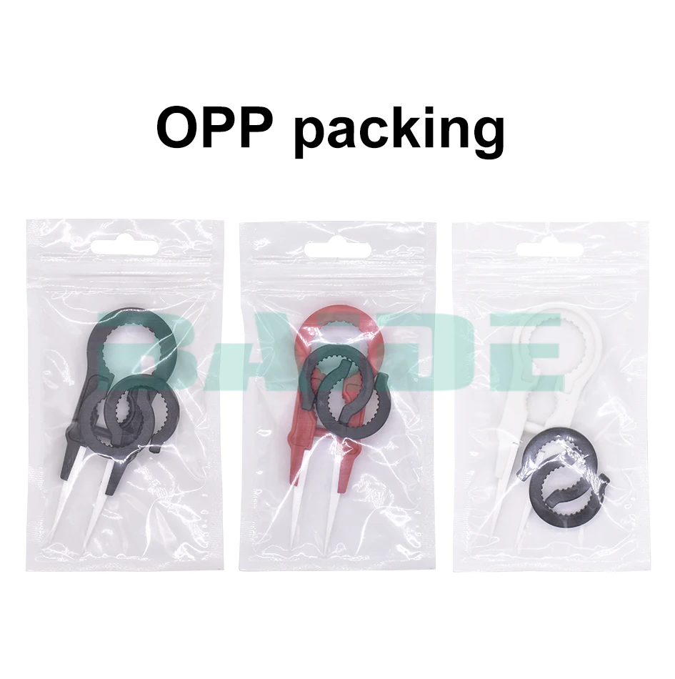 Ceramic Vaper Twezer Wrapping Coiler Adjustment Wire Spanner Tool Insulated Ceramic Tweezers for DIY RDA RBA TANK 50pcs/lot