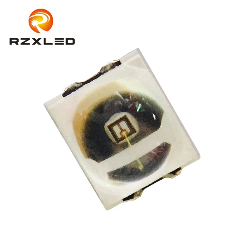 100PCS/Lot LED Infrared 2835Package With Lens Dome Wide 940nm 855nm 945nm 850nm IR Emitting Diode For miniature light barrier