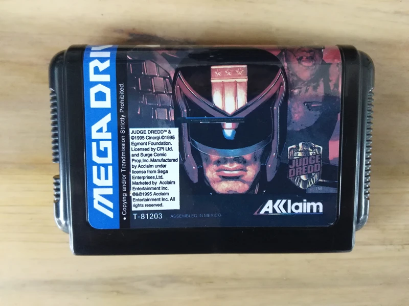 

MD Game : JUDGE DREDD ( Japan Version!! )