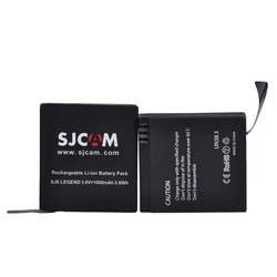 2pc 1000mAh oryginalny SJCAM SJ6 legenda baterii dla SJCAM SJ6 legenda akcesoria do kamer sportowych