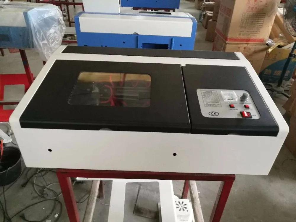 Máquina de corte e gravação a laser cnc co2, cortador a laser de bambu e madeira acrílica