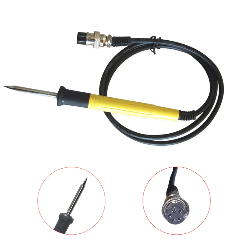 SUNKKO T12 Soldering Iron Handle 50W Anti-static Constant Temperature Welding Tool For 709A 709AD 709AD+ Spot Welder Solder Iron