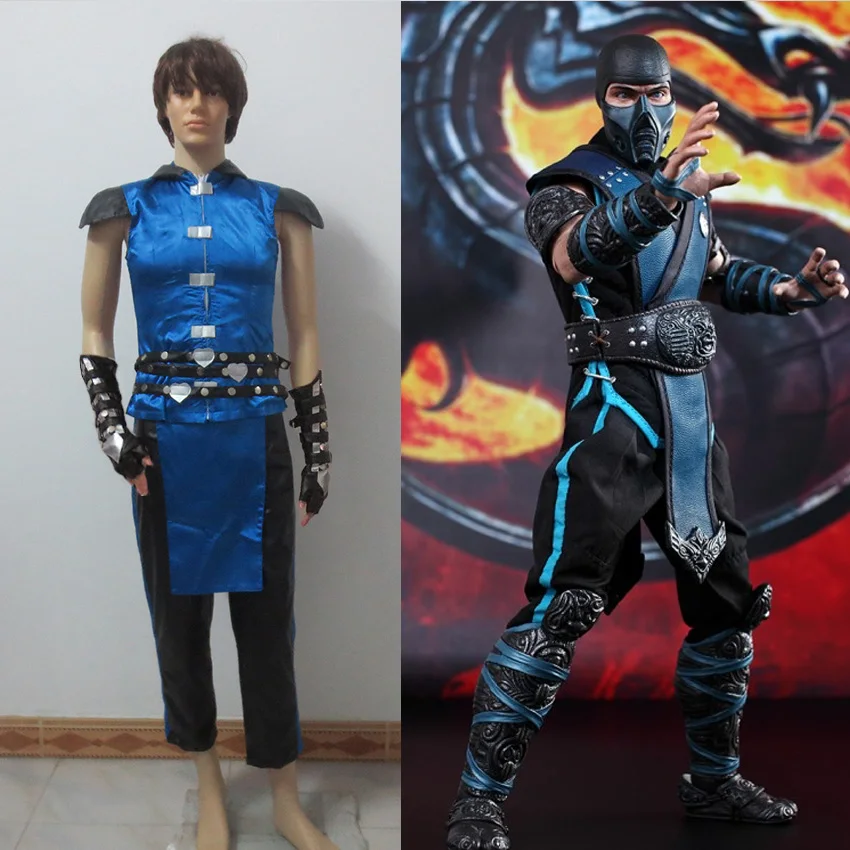 

Mortal Kombat Cosplay Ninja Sub Zero Costume