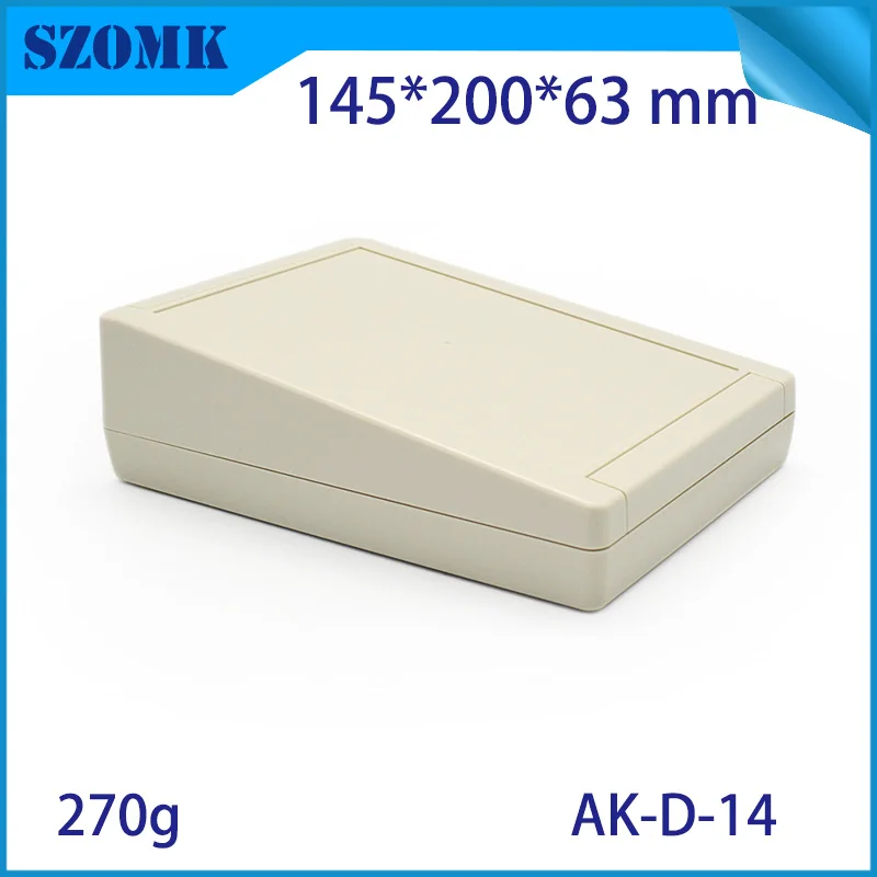 1Piece 145*200*63mm abs electronic device enclosure plastic box for electronic components szomk quality plastic enclosure box