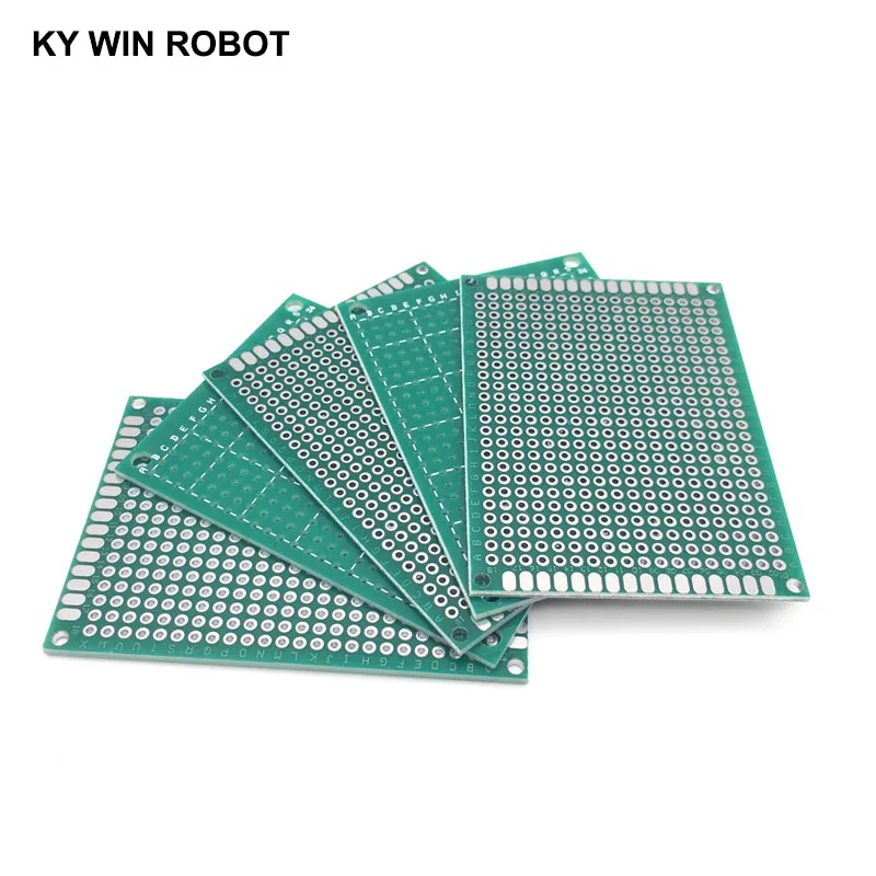 Picture 3: 5pcs 5x7cm 50x70 mm Single Side Prototype PCB Universal Printed Circuit Board Protoboard For Arduino