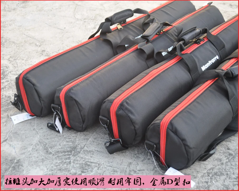 diameter 13CM Camera Tripod Carrying Bag 50 60 70 75 80CM Travel Case For Manfrotto tripod 190xprob