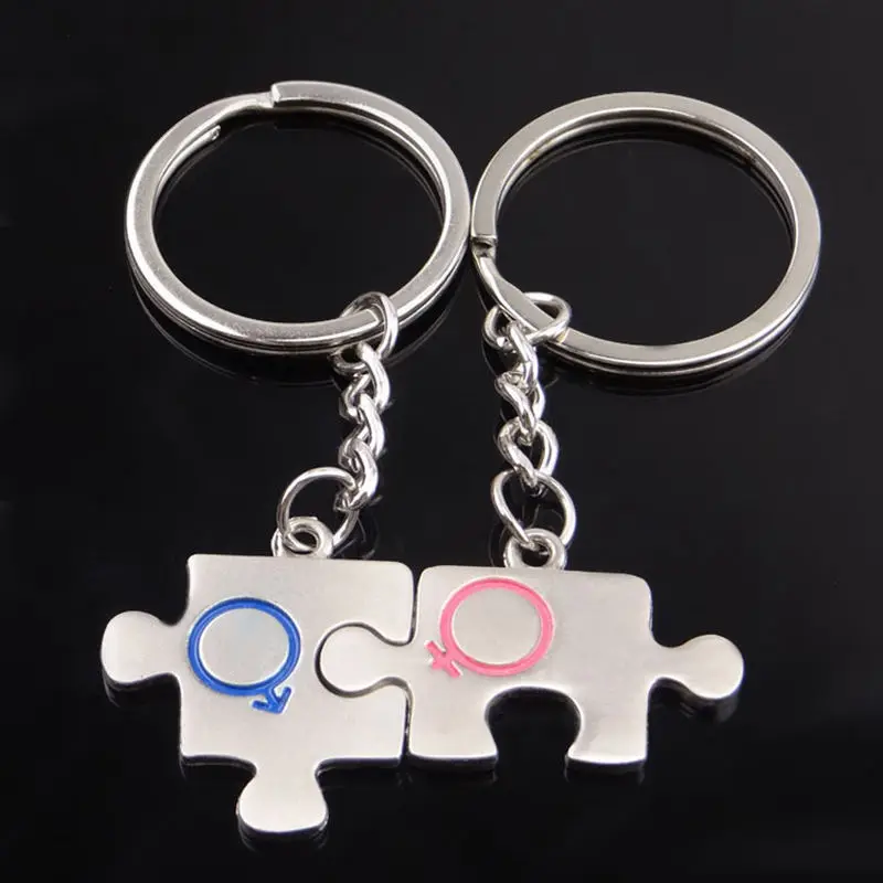 Fashion Couple Keychain Anime Anchor Rudder Key Chain Ring Women Man Wedding Jewelry Trinket Souvenir Valentine's Creative Gift