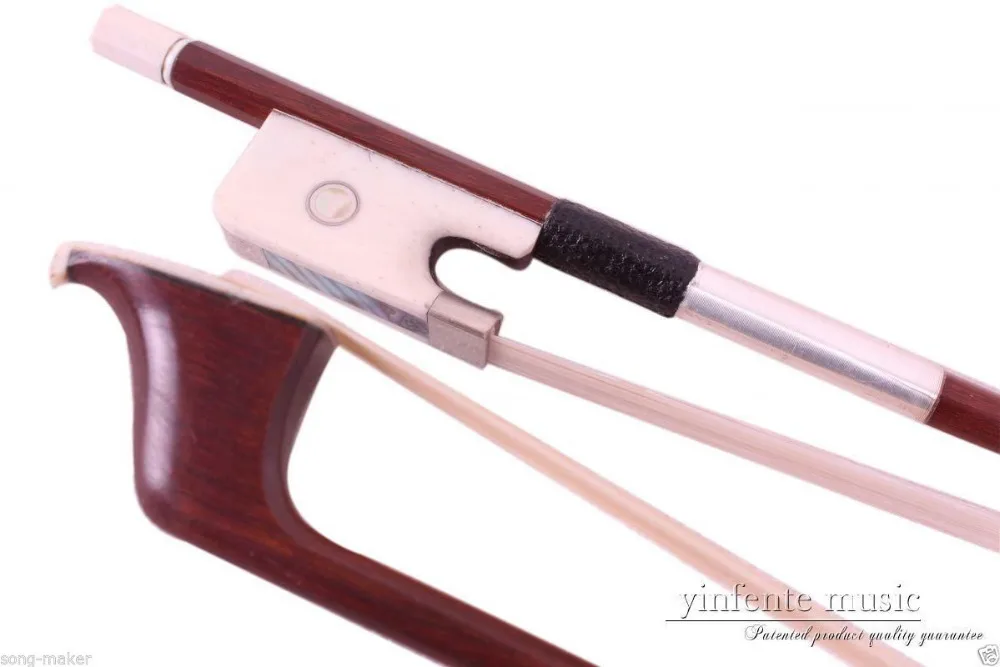 

1 pcs Cello Bow 4/4 BrazilWood bone High Quality New #DN-64