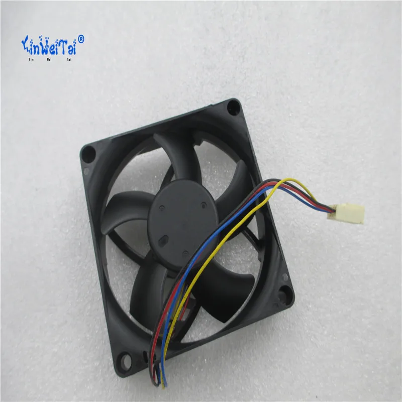 

PMD1208PKV1-A 8CM 8*8*2CM 8020 80*80*20 12V 4.8W 4PIN PWM Tempreture control server cooling fan