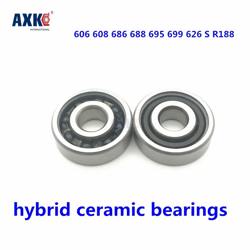 606 608 686 688 695 699 626 S R188 Fingertip gyro finger spiral stainless steel hybrid ceramic bearings For Hand spinner