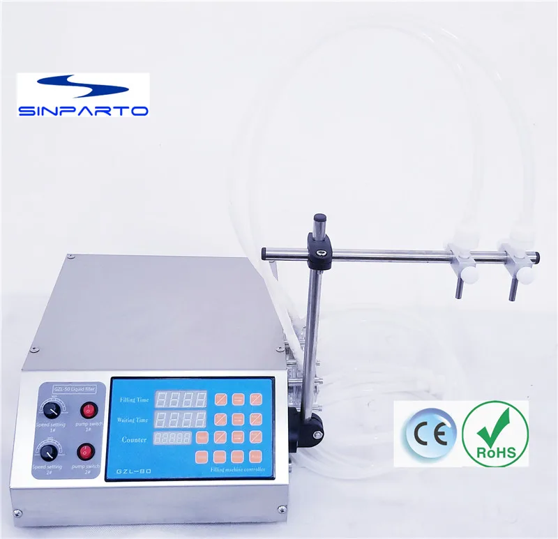 Gorąca sprzedaż pompa perystaltyczna napełniarka 0.3-500ml/min z 2 głowicami napełniacz do płynów do perfum, napełniacz oleju napełniarka jadalna