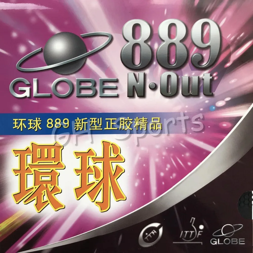 Globe 889 Globe-889 Fast-Attack Short Pips-Out Table Tennis PingPong Rubber With Sponge Best Control