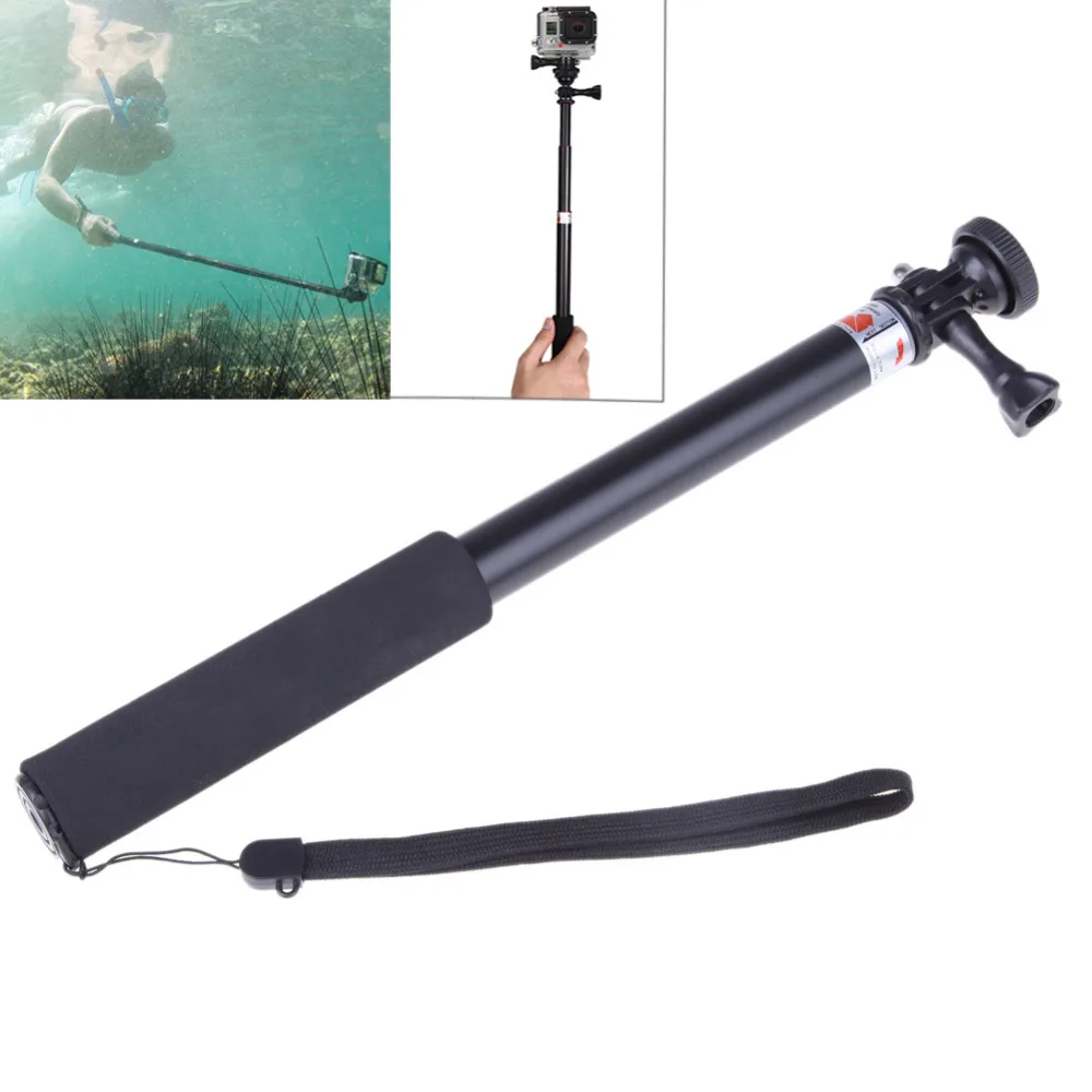 Waterproof Selfie Stick Monopod for Gopro Stick Extendable Baton Selfie Handheld Sophie Sticks w/Mount for GoPro Hero 3 Xiaoyi