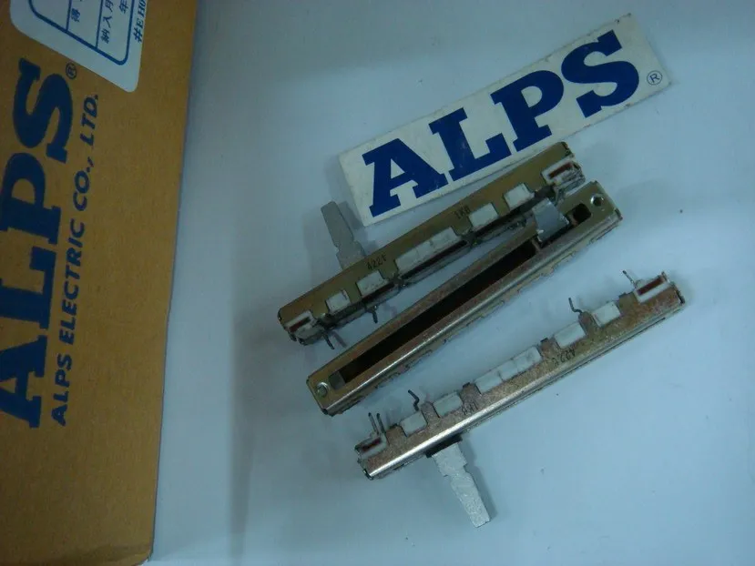 

[BELLA]Japanese ALPS 6 cm sliding Single Potentiometer B1K--10PCS/LOT