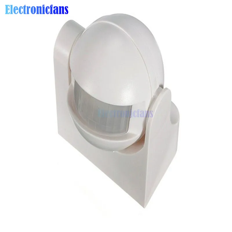 PIR Infrared Motion Sensor Detector Movement Switch Max 12m 50Hz 3-2000LUX 220-240V AC 50Hz 180 Degree Outdoor IP44 Security