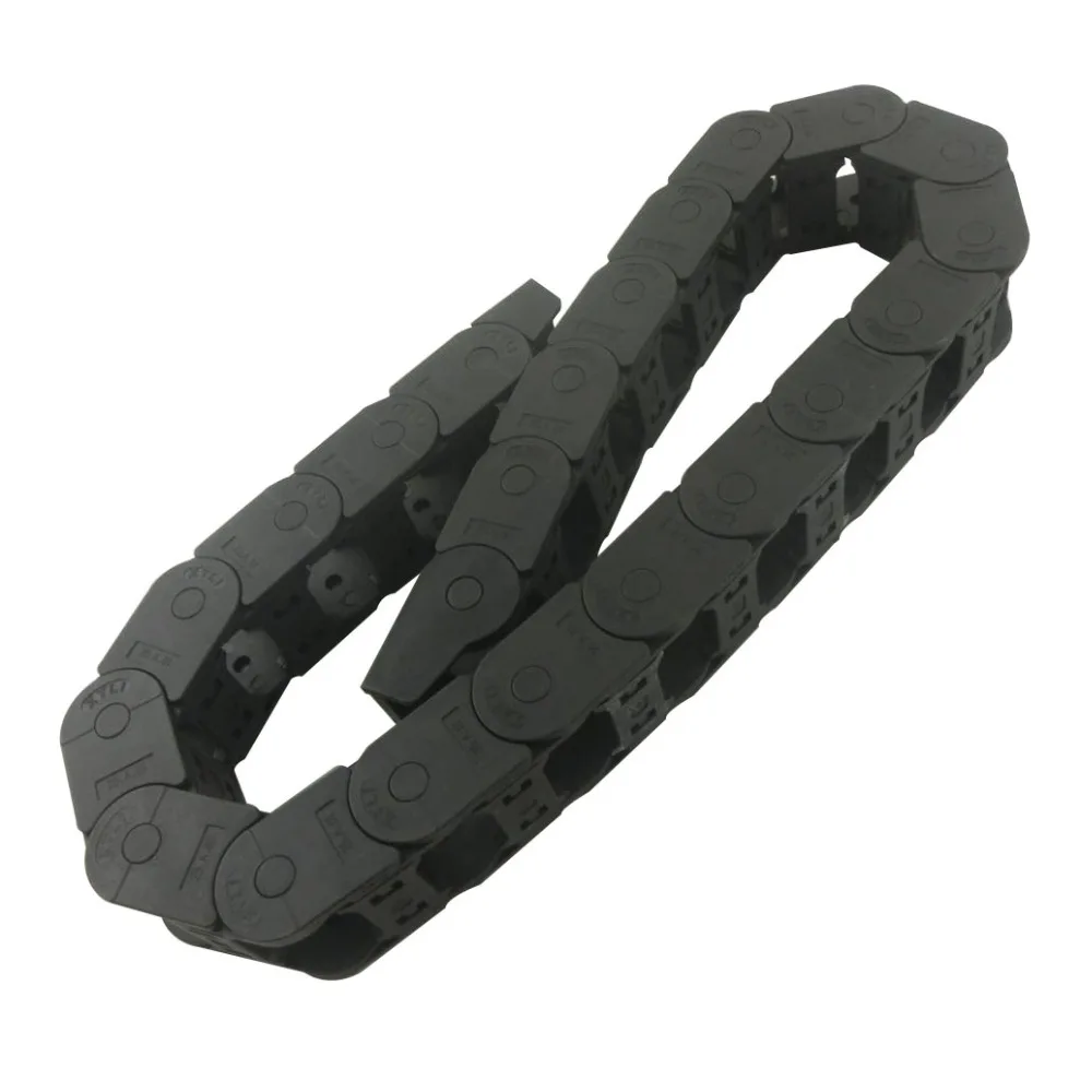 

Transmission Chains 25 x 38mm Internal Size 1.05M Length Plastic Reinforced Nylon Towline Cable Drag Chain