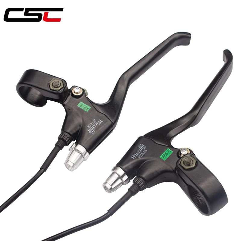 Electric Bike Wuxing Aluminum Parts Brakes Lever Cut Off Electricity Power Parking Function Ebike Accessories