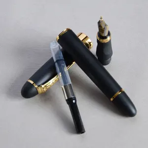 Iraurita Fountain Pen Jinhao X450 Dark Green and Golden 18 kgp 0.7mm Broad nibフルメタルブルーレッド21色とインクJinhao 450 6ベストセールスゴールデンペン-6