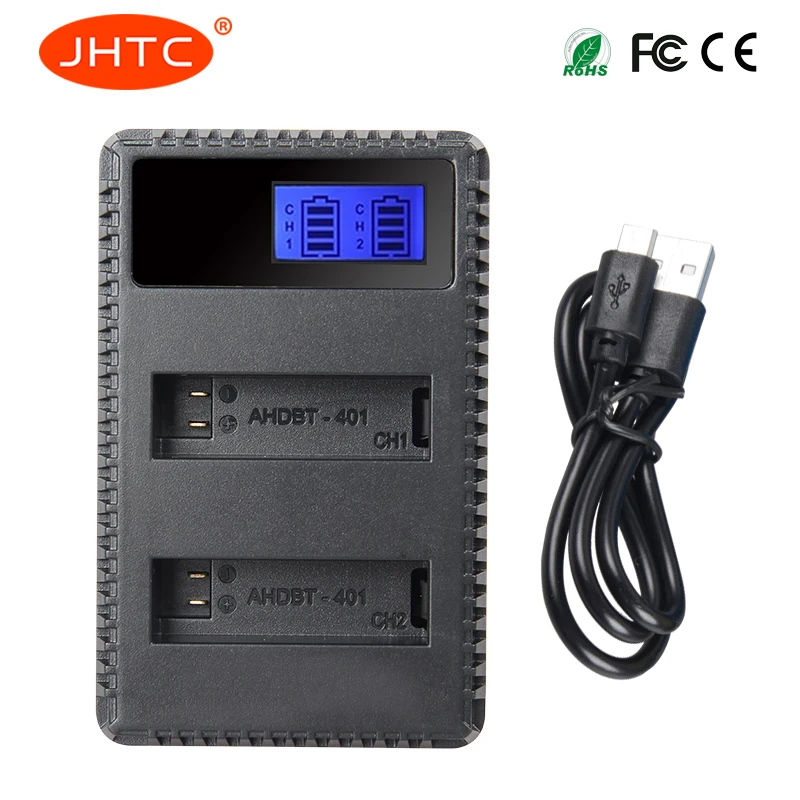 Battery Charger For Gopro Hero 4 Gopro 4 Hero 4 Balck Batteries Charger Action Camera Accessories