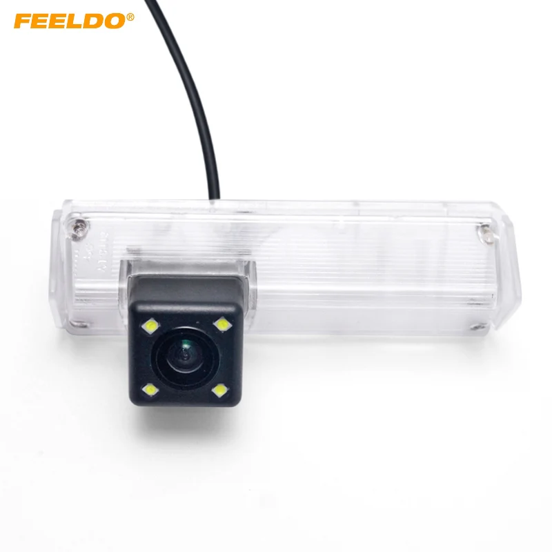 FEELDO 1Set Backup Rear View Reverse Car Camera For Mitsubishi Grandis 2008-2012 Parking Camera #AM4047