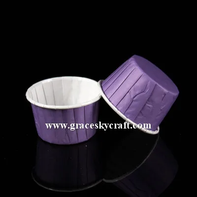 100pcs Free Shipping purple yellow white Paper Cupcake Cups,Muffin Case,Party Cups Liner,Party Decoration,Disposable Tools