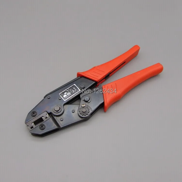 HS-056FL RATCHET CRIMPING PLIER (EUROPEAN STYLE)Flag type receptacles 4.8, 6.3