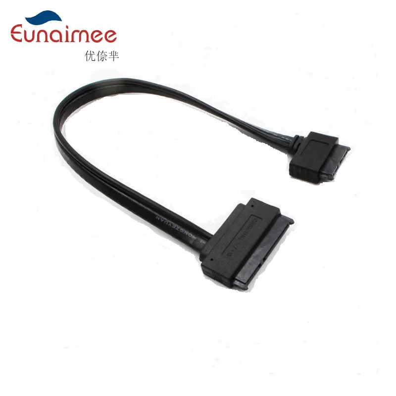 スリムSata-13pin imac CD DVDから2.5 "22ピンメスアダプターケーブル,0.3mコネクタ,ハードドライブディスク