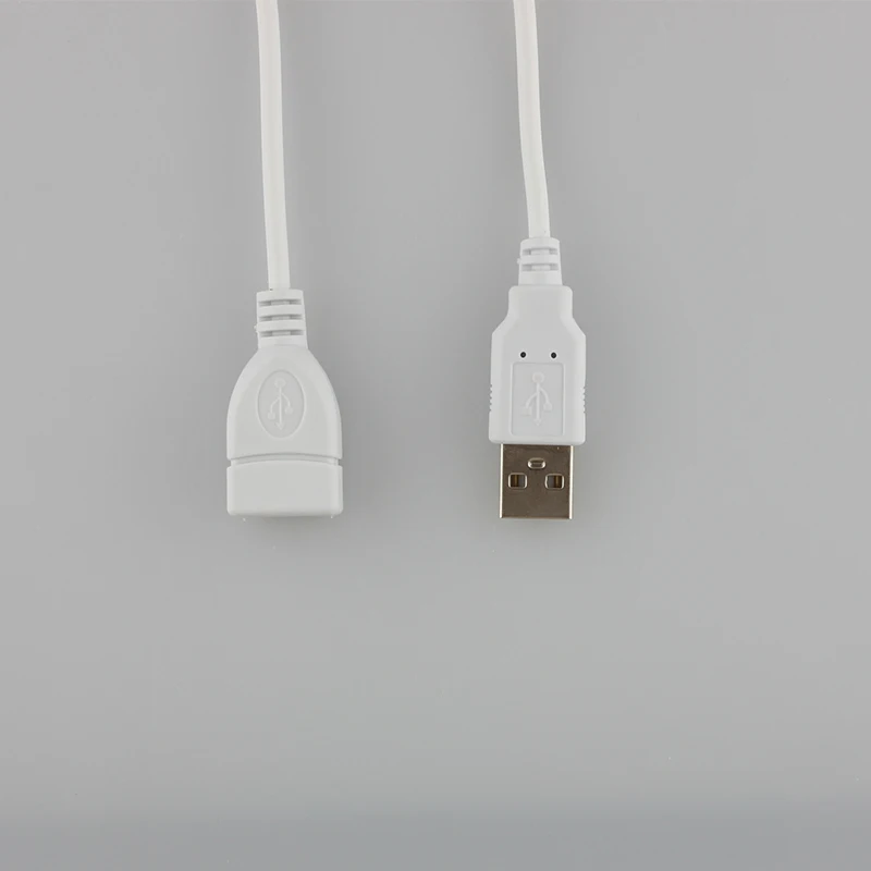 Cena fabryczna 1 wtyk męski na 1 gniazdo żeńskie przedłużacz USB 1.5M kabel transmisji danych do kamery komputerowej TV