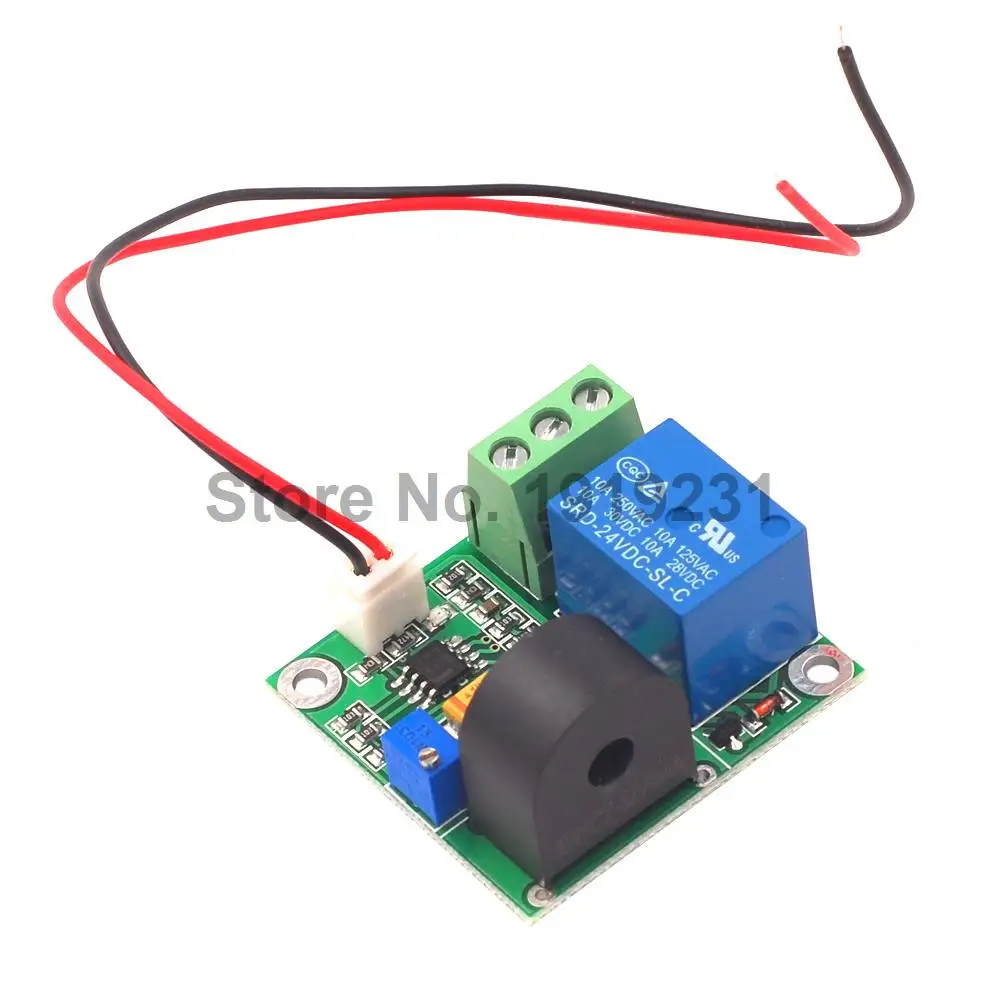 1 PCS 5 V 12 V 24 V 0-5A AC Atual Módulo Sensor Módulo Sensor de Detecção de Saída Interruptor 5A