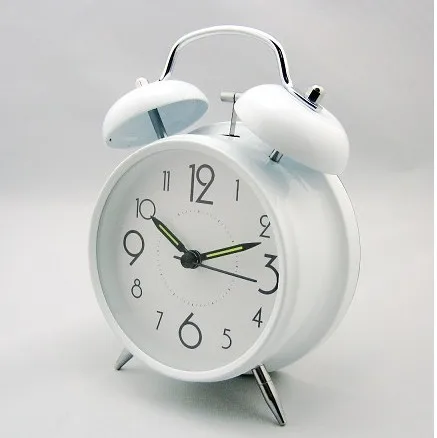 

luminous alarm clock mini circle simple design table ring alarm clocks creative desk alarm gift clocks for promotion