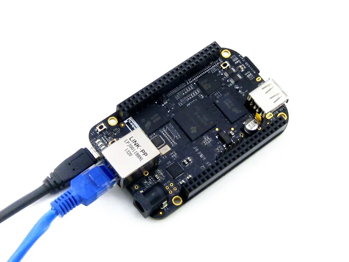 2 stks/partij BeagleBone Zwart Rev C 1GHz ARM Cortex-A8 512MB DDR3L 4GB eMMC Flash BB Black Linux android Development Board