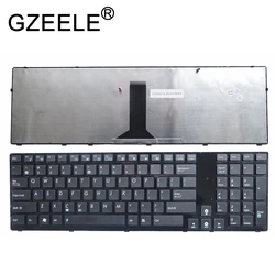 GZEELE ASUS K93 K93S K93SM K93SV K95 K95V K95VB K95VJ K95VM 키보드 US 레이아웃 검정색 노트북 키보드 교체 프레임