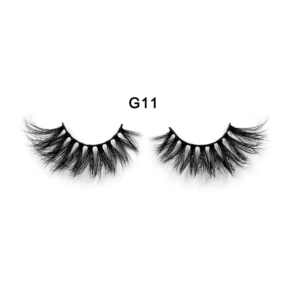 SOQOZ Eyelashes 3D Mink Lashes 25mm Lashes Criss-cross False Eyelashes Handmade Mink Eyelashes Fluffy Dramatic Eyelashes Makeup