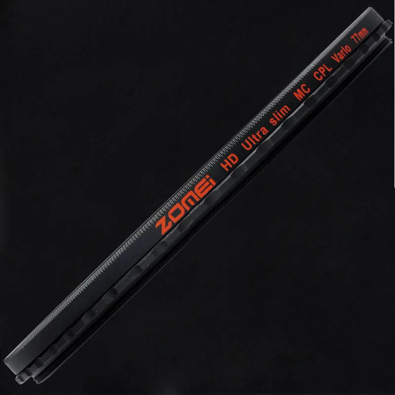Поляризационный фильтр Zomei 55 мм CPL Slim Pro HD, 18 слоев, Круглый поляризационный фильтр MC для объективов фотоаппаратов Canon, Nikon, Sony, Pentax, Leica