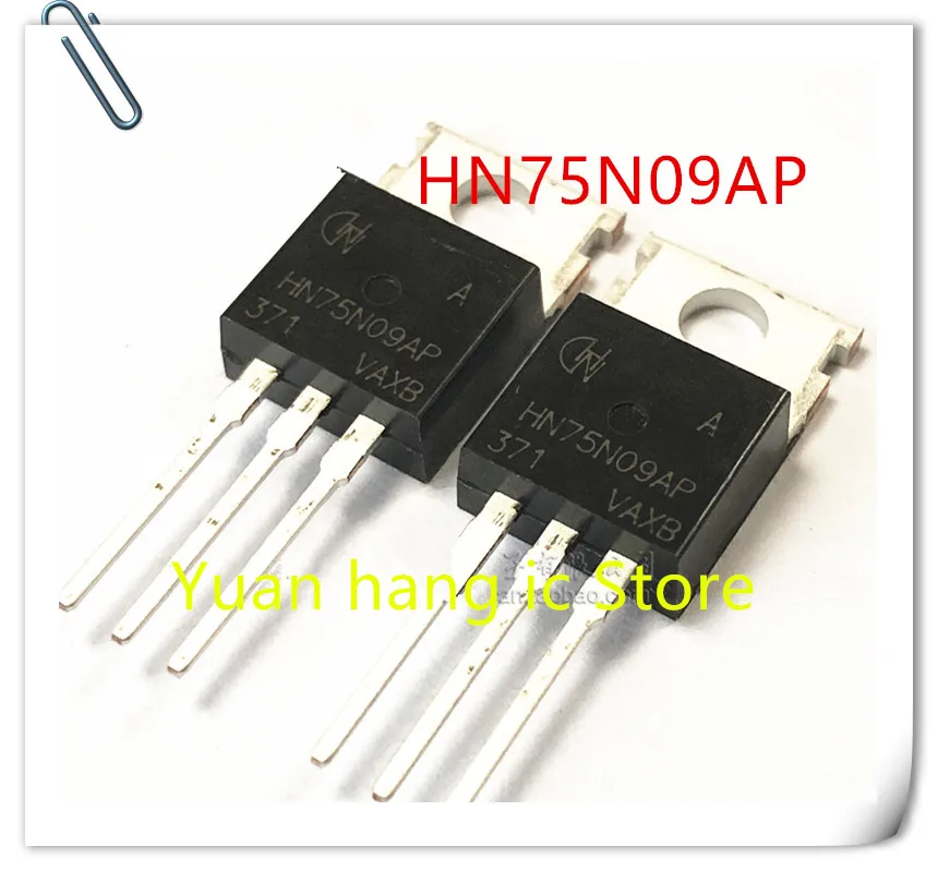 Oryginalny 10 sztuk HN75N09AP 75N09AP HN75N09 TO-220